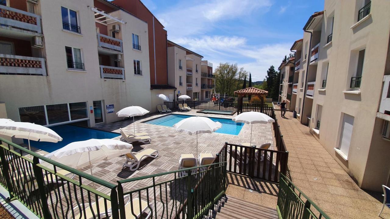Apartmán Le Romarin - Climatisation Piscine & Parking Prive Gréoux-les-Bains Exteriér fotografie